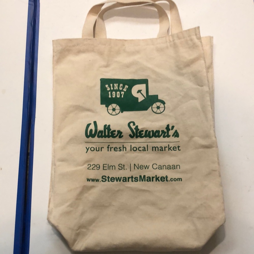 Walter Stewart’s New Canaan Connecticut Cotton Tote Bag